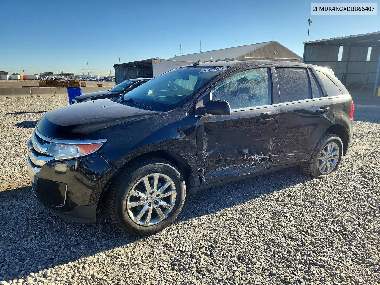 FORD EDGE 2013, VIN 2FMDK4KCXDBB66407