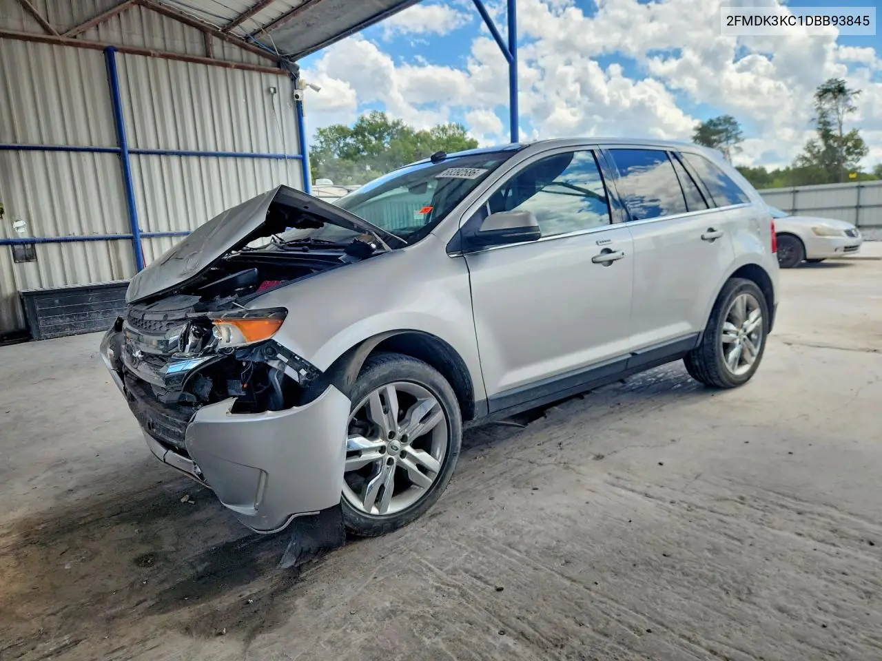 FORD EDGE 2013, VIN 2FMDK3KC1DBB93845