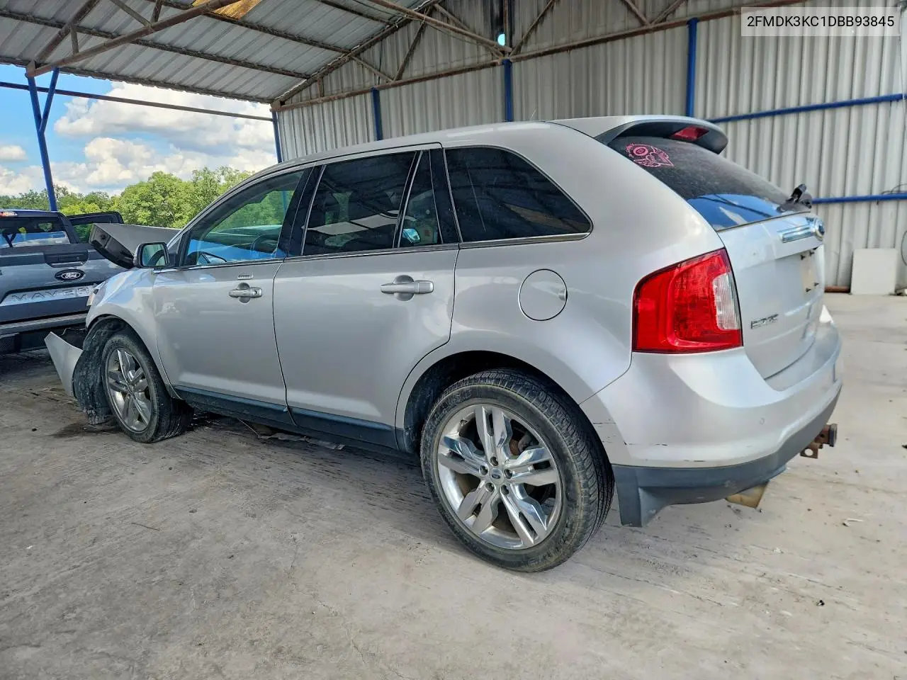 2013 FORD EDGE VIN 2FMDK3KC1DBB93845 — фото 2