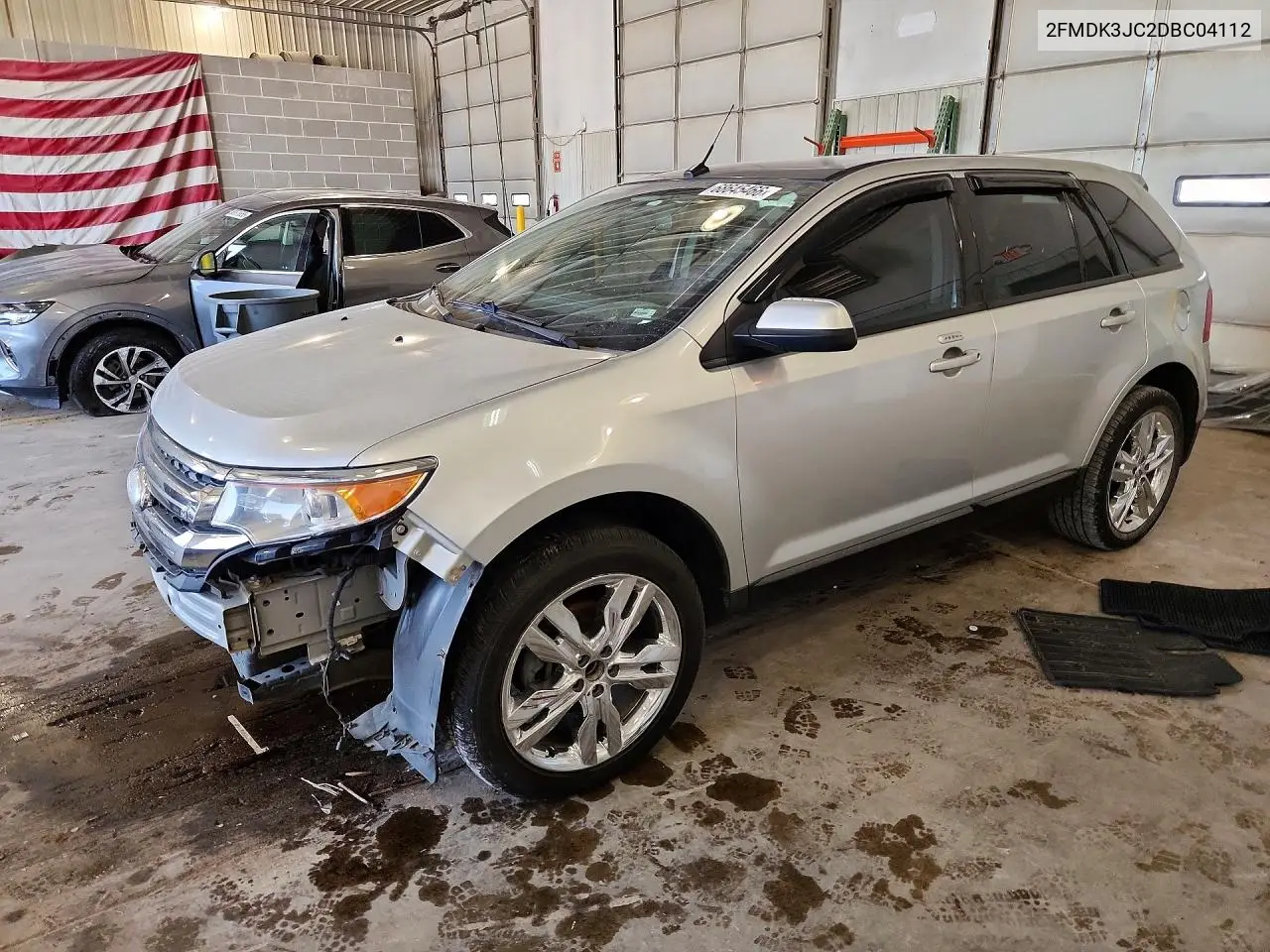 FORD EDGE 2013, VIN 2FMDK3JC2DBC04112