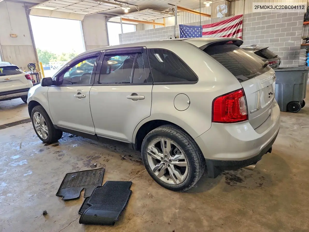 2013 FORD EDGE VIN 2FMDK3JC2DBC04112 — фото 2
