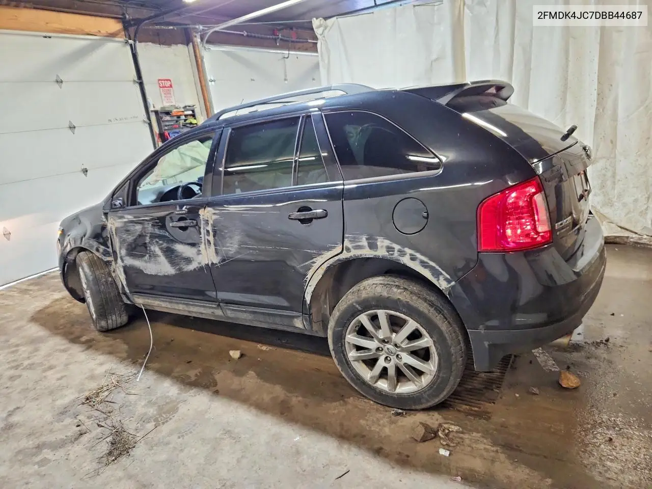 2013 FORD EDGE VIN 2FMDK4JC7DBB44687 — фото 2