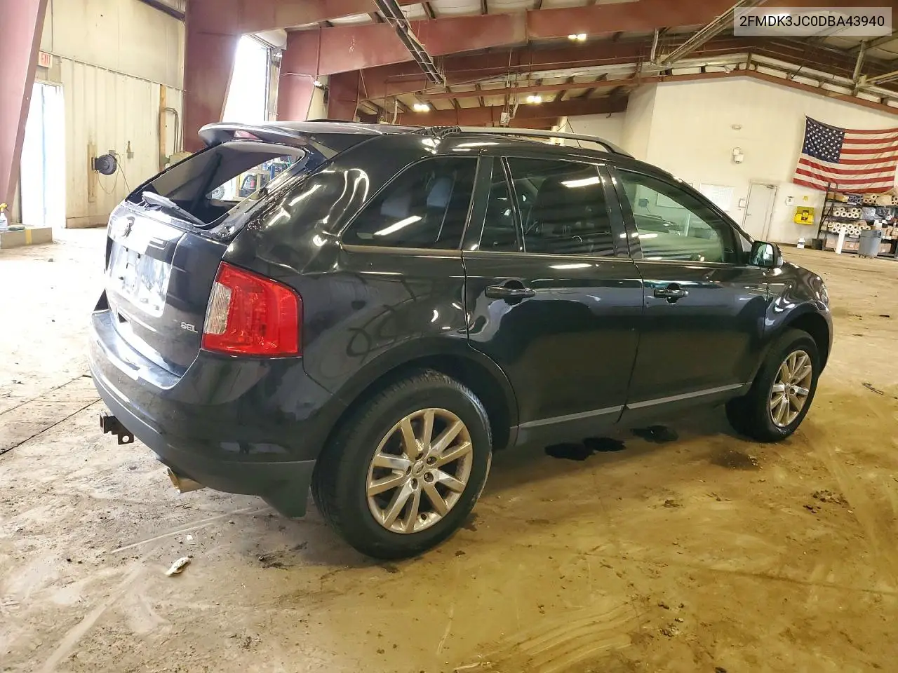 2013 FORD EDGE VIN 2FMDK3JC0DBA43940 — фото 3