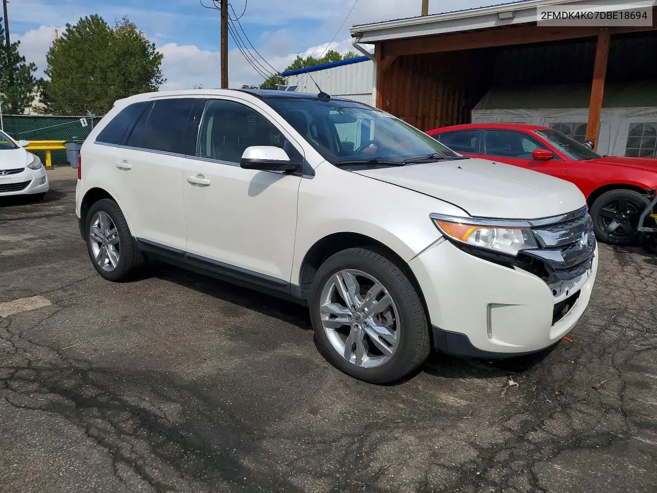 2013 FORD EDGE VIN 2FMDK4KC7DBE18694 — фото 4