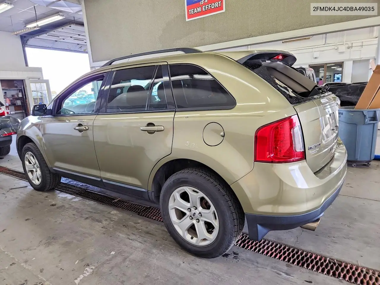 2013 FORD EDGE VIN 2FMDK4JC4DBA49035 — фото 2