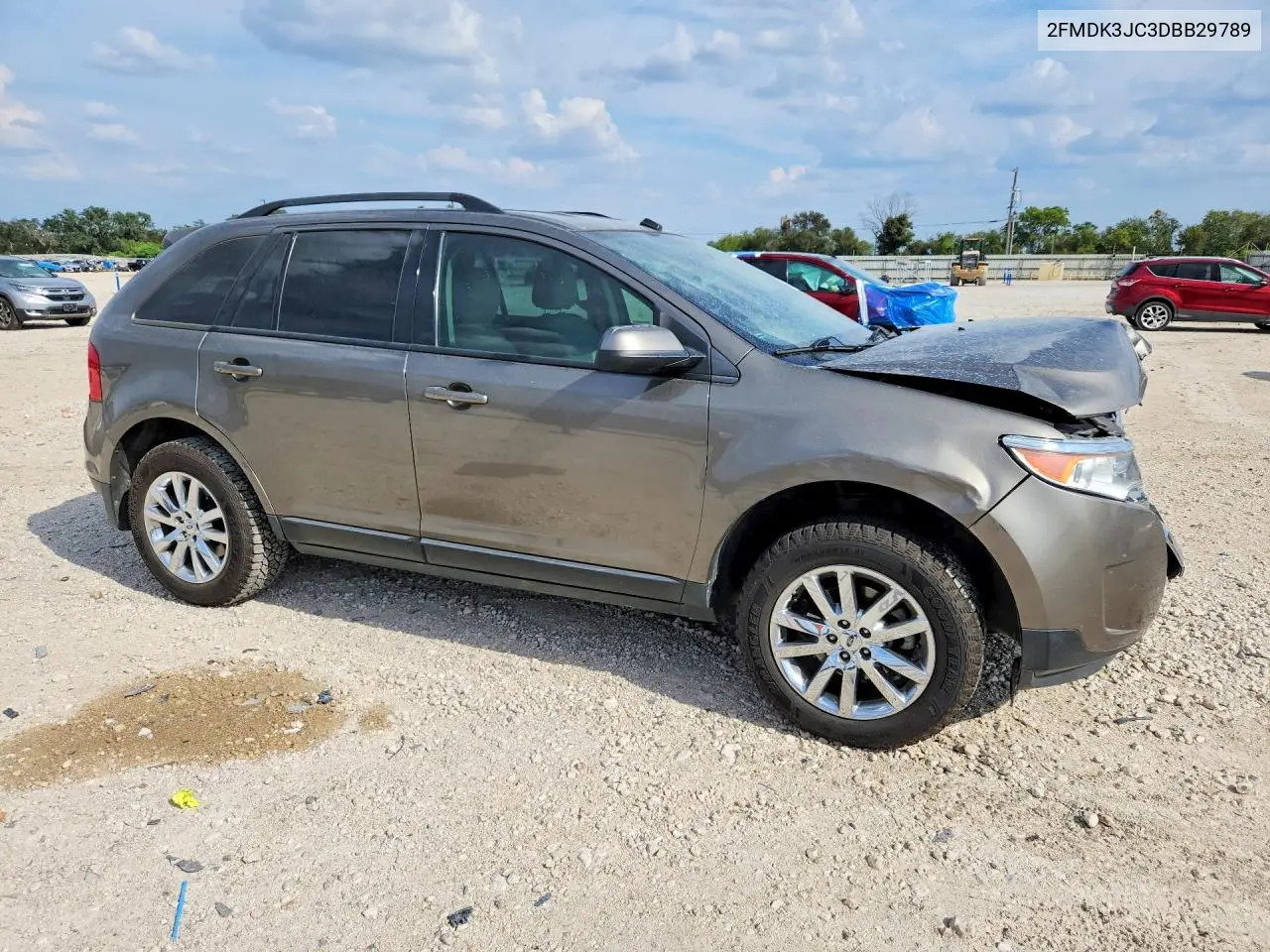 2013 FORD EDGE VIN 2FMDK3JC3DBB29789 — фото 4