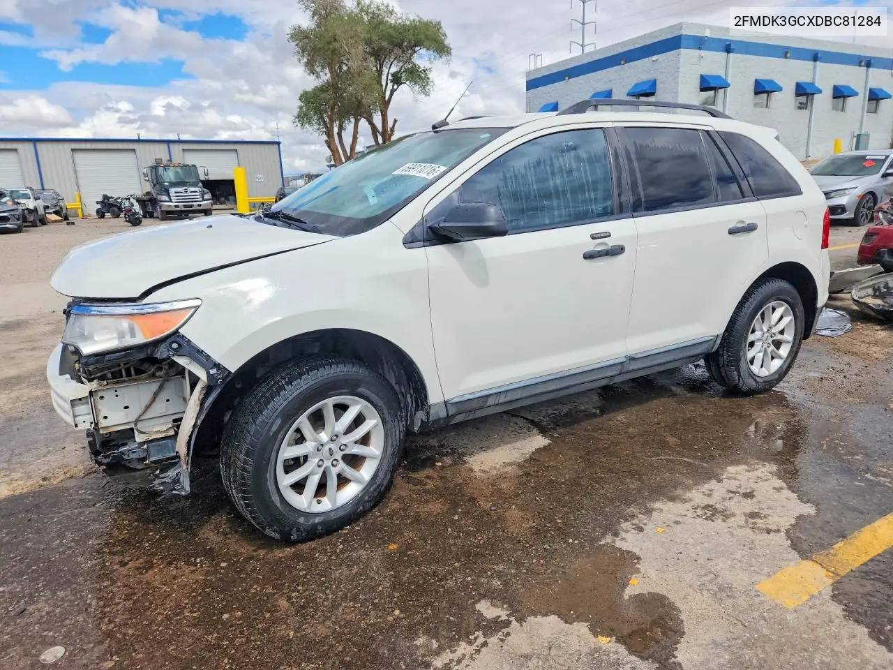 FORD EDGE 2013, VIN 2FMDK3GCXDBC81284