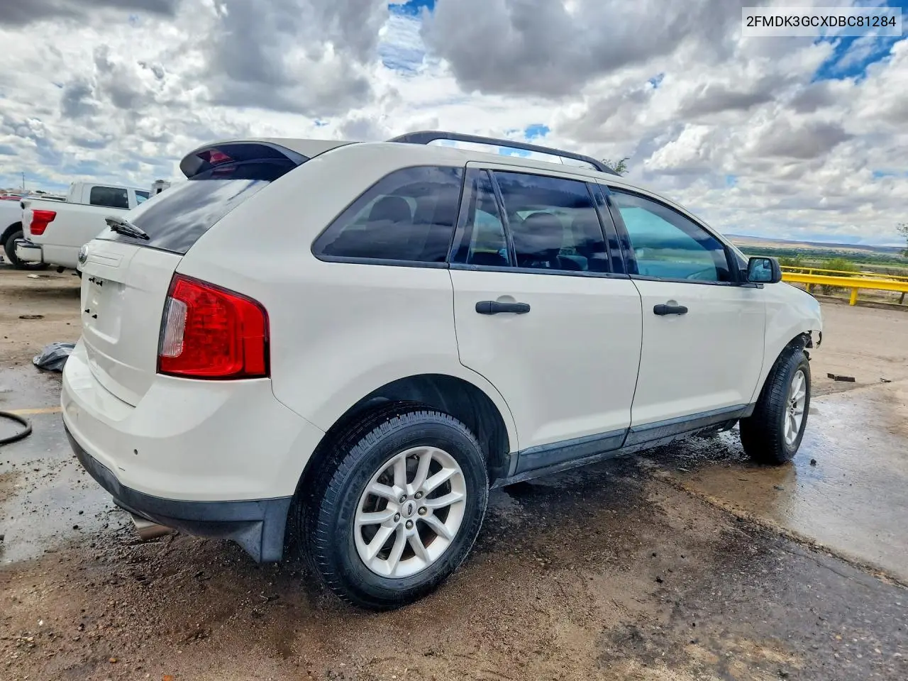 2013 FORD EDGE VIN 2FMDK3GCXDBC81284 — фото 3