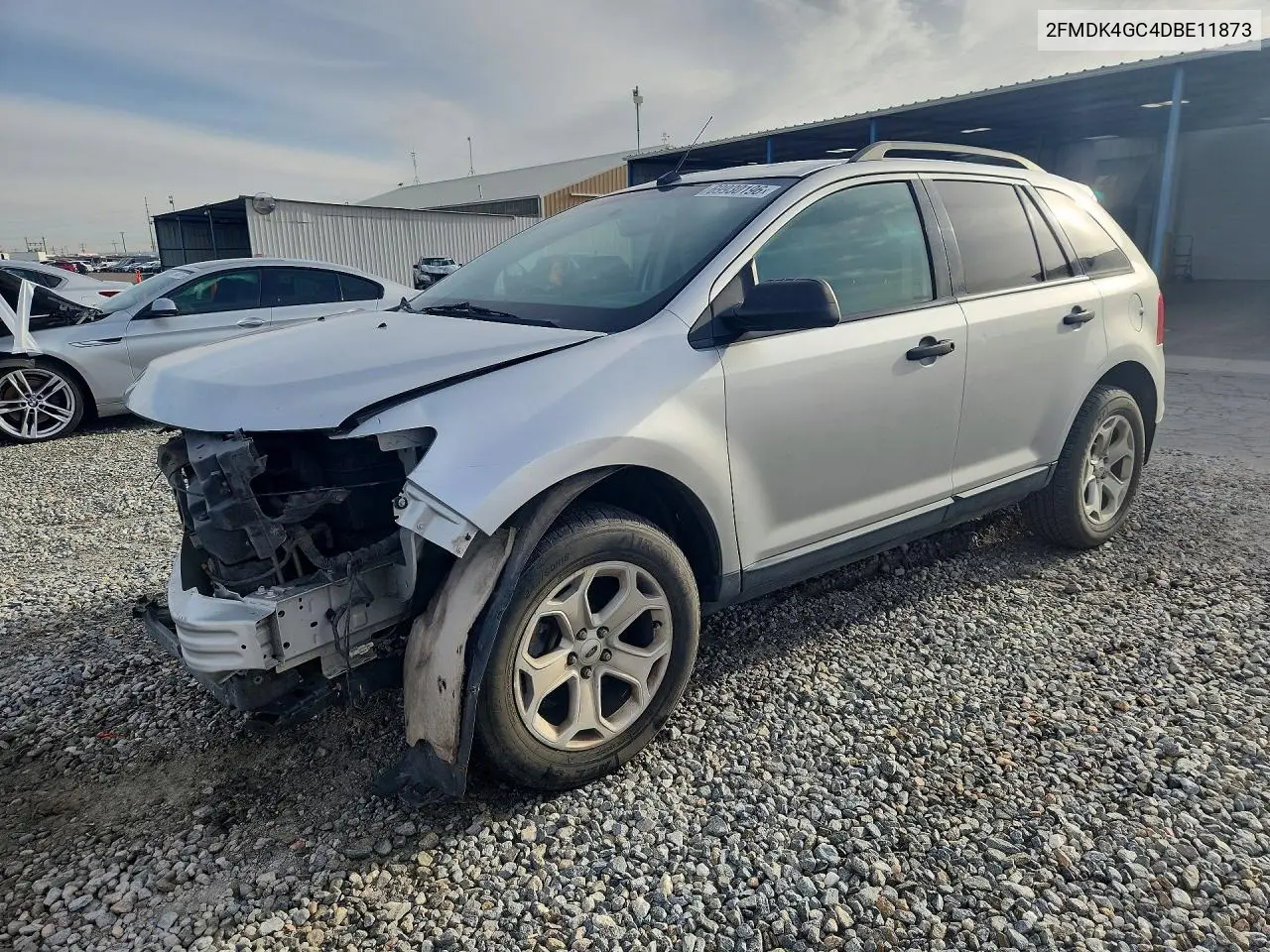 FORD EDGE 2013, VIN 2FMDK4GC4DBE11873