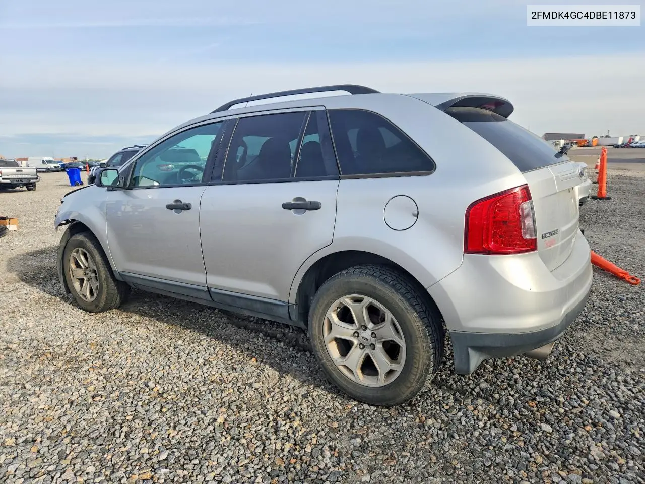 2013 FORD EDGE VIN 2FMDK4GC4DBE11873 — фото 2