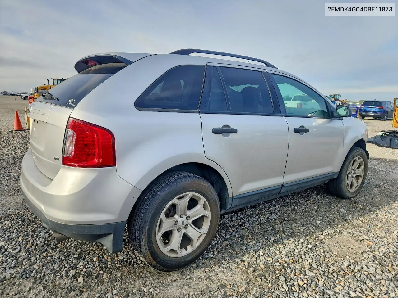 2013 FORD EDGE VIN 2FMDK4GC4DBE11873 — фото 3
