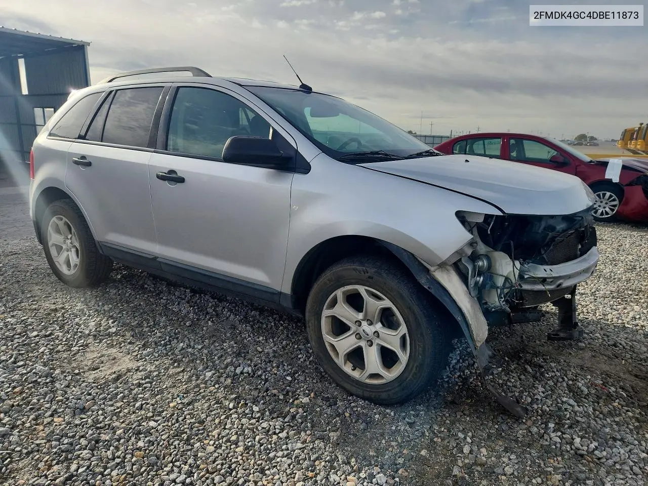 2013 FORD EDGE VIN 2FMDK4GC4DBE11873 — фото 4