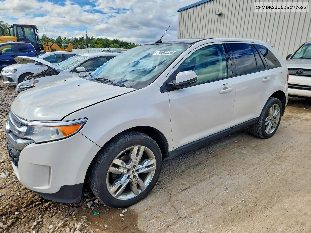 FORD EDGE 2013, VIN 2FMDK3JC5DBC77622