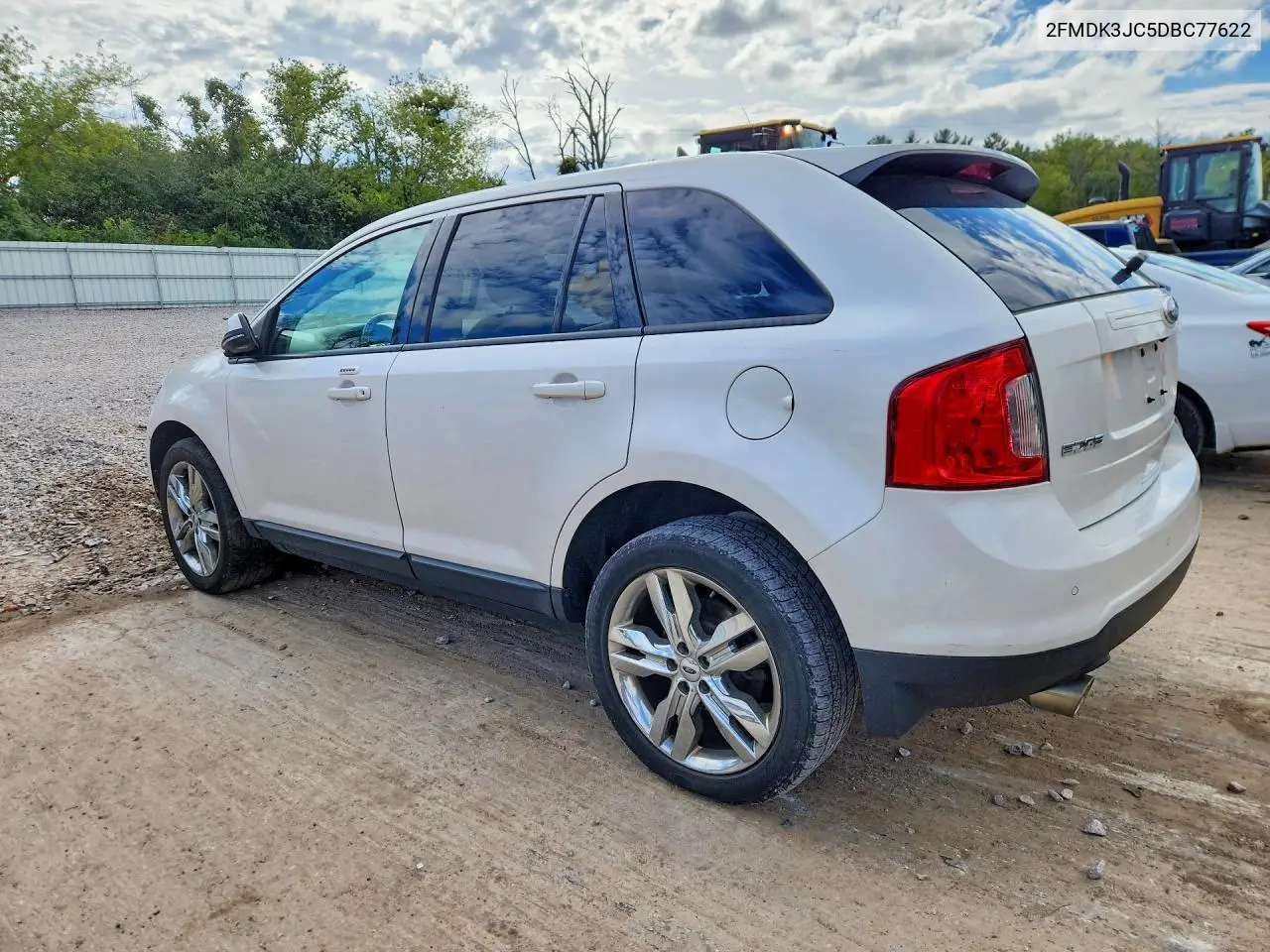 2013 FORD EDGE VIN 2FMDK3JC5DBC77622 — фото 2