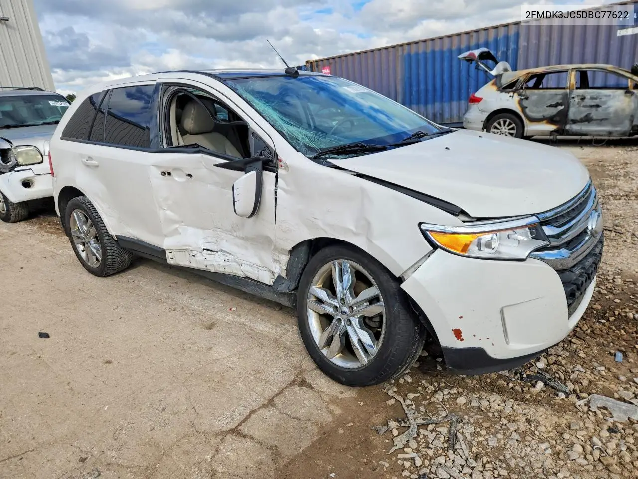 2013 FORD EDGE VIN 2FMDK3JC5DBC77622 — фото 4