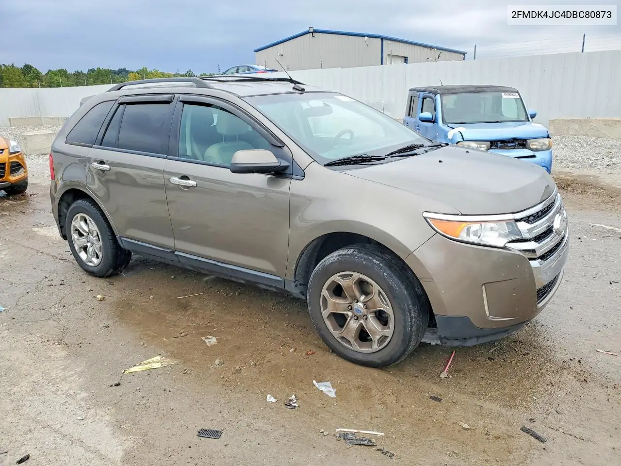 2013 FORD EDGE VIN 2FMDK4JC4DBC80873 — фото 4