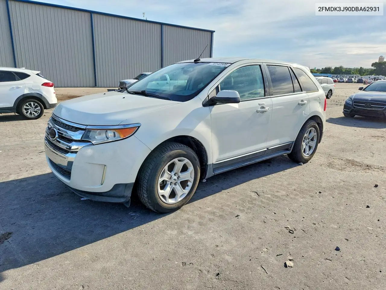 FORD EDGE 2013, VIN 2FMDK3J90DBA62931