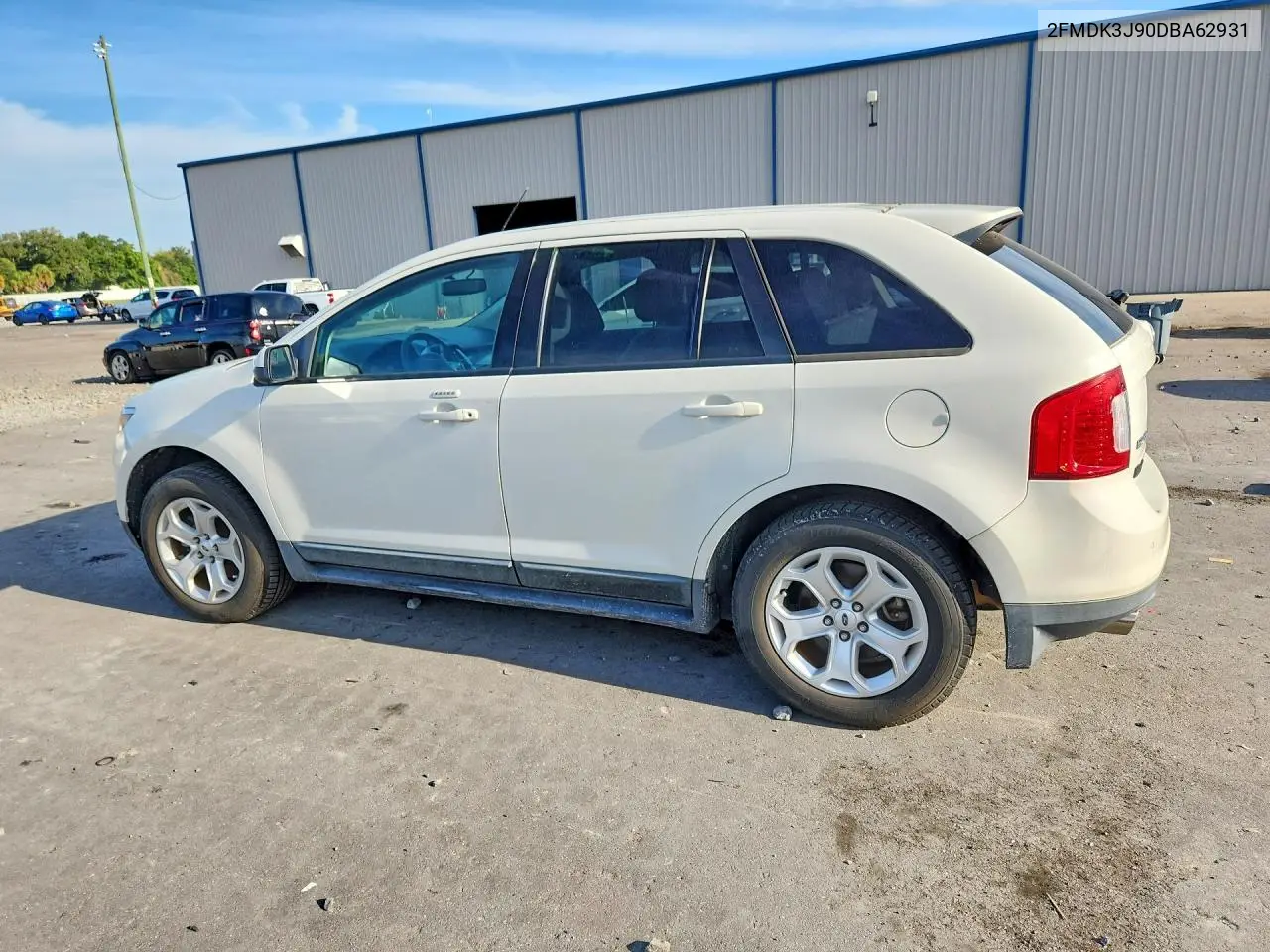 2013 FORD EDGE VIN 2FMDK3J90DBA62931 — фото 2