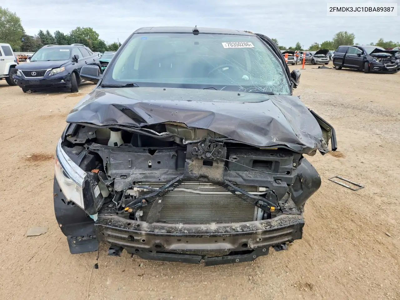 2013 FORD EDGE VIN 2FMDK3JC1DBA89387 — фото 5