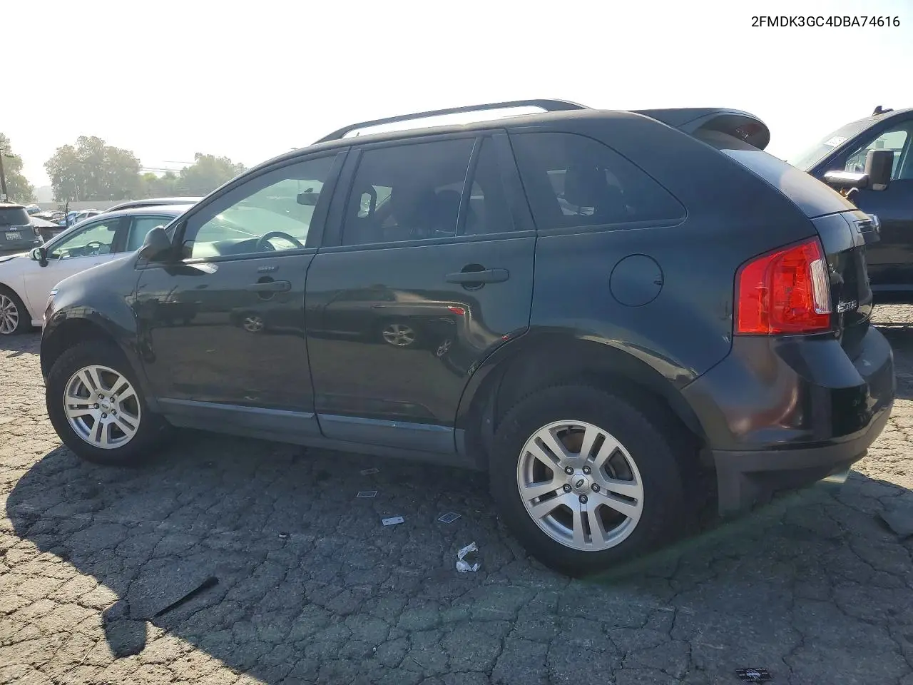 2013 FORD EDGE VIN 2FMDK3GC4DBA74616 — фото 2