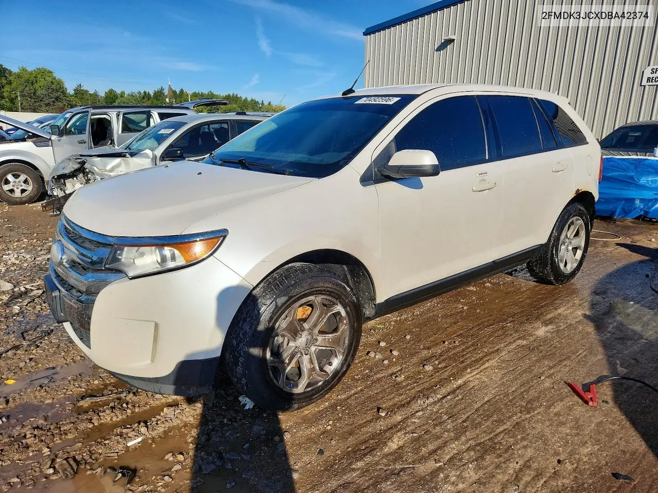 FORD EDGE 2013, VIN 2FMDK3JCXDBA42374
