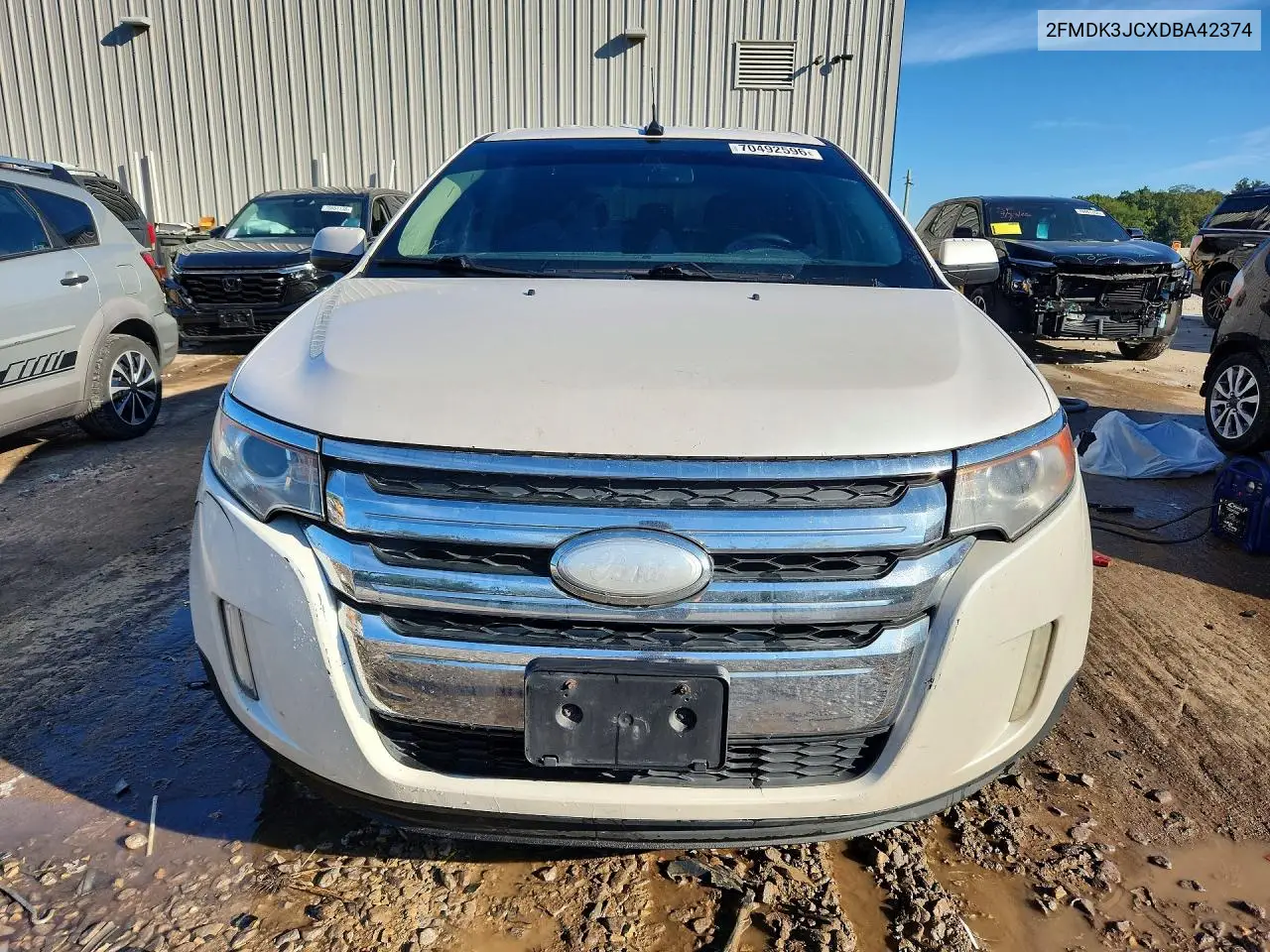 2013 FORD EDGE VIN 2FMDK3JCXDBA42374 — фото 5