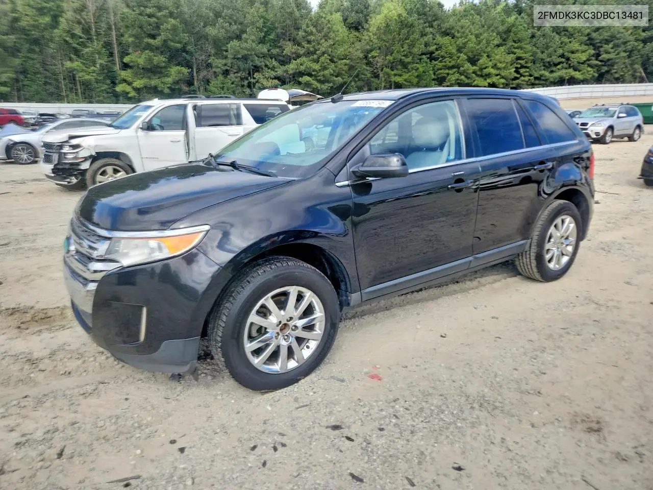 FORD EDGE 2013, VIN 2FMDK3KC3DBC13481