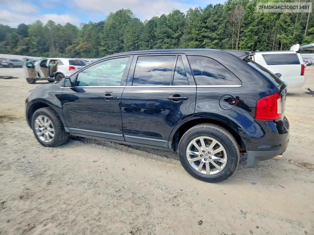 2013 FORD EDGE VIN 2FMDK3KC3DBC13481 — фото 2