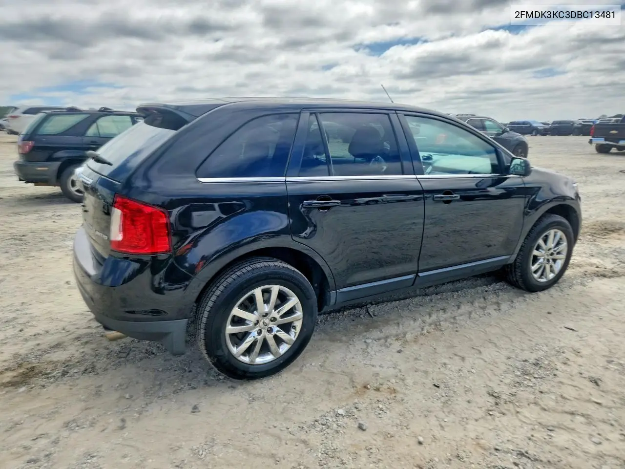 2013 FORD EDGE VIN 2FMDK3KC3DBC13481 — фото 3