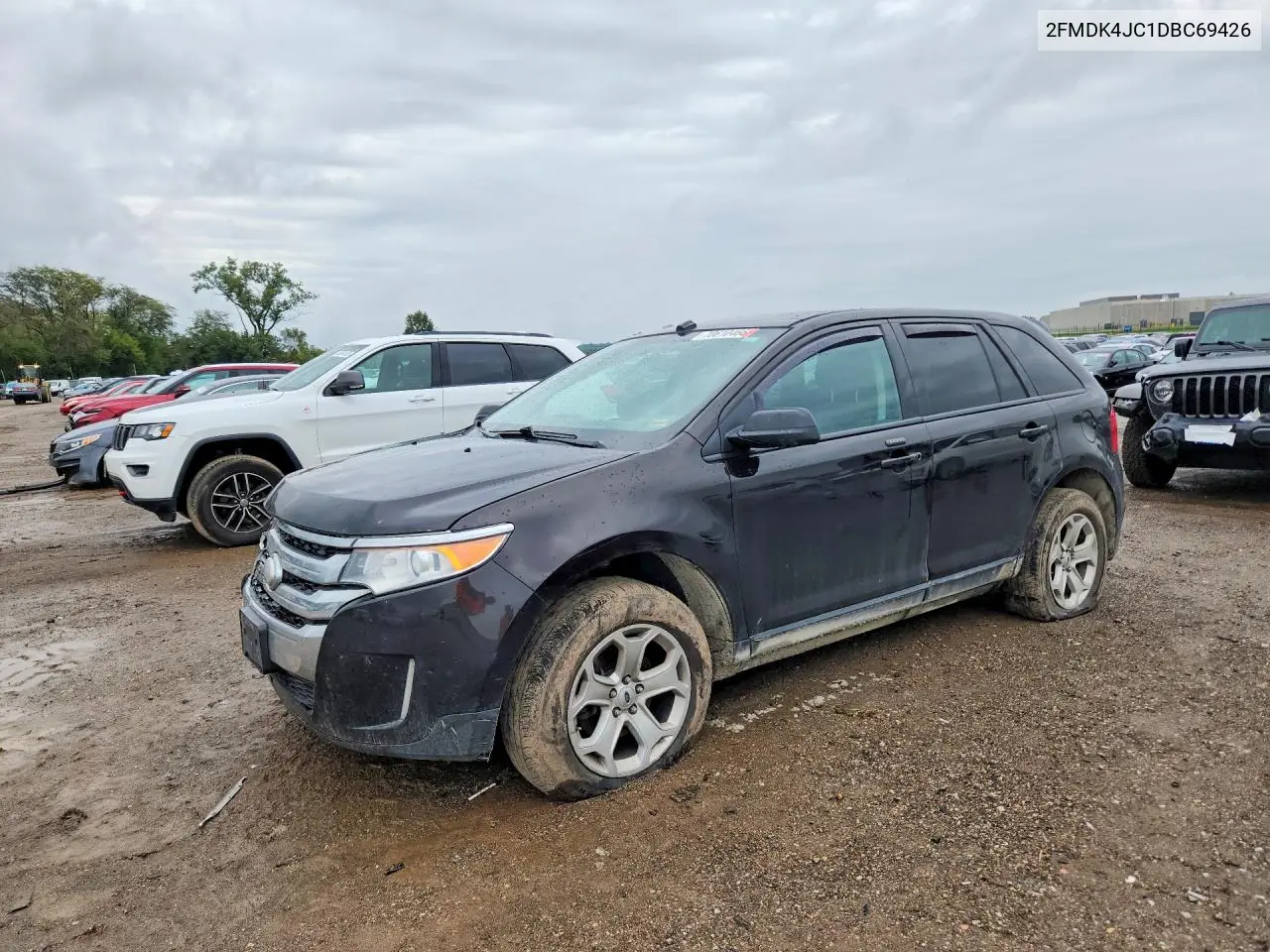 FORD EDGE 2013, VIN 2FMDK4JC1DBC69426