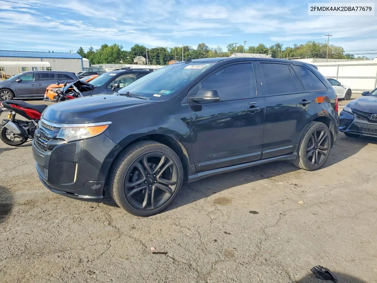 FORD EDGE 2013, VIN 2FMDK4AK2DBA77679