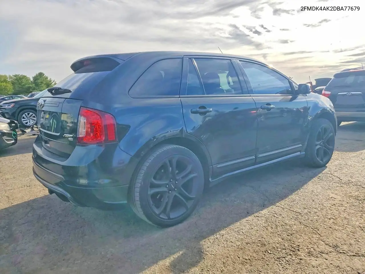 2013 FORD EDGE VIN 2FMDK4AK2DBA77679 — фото 3