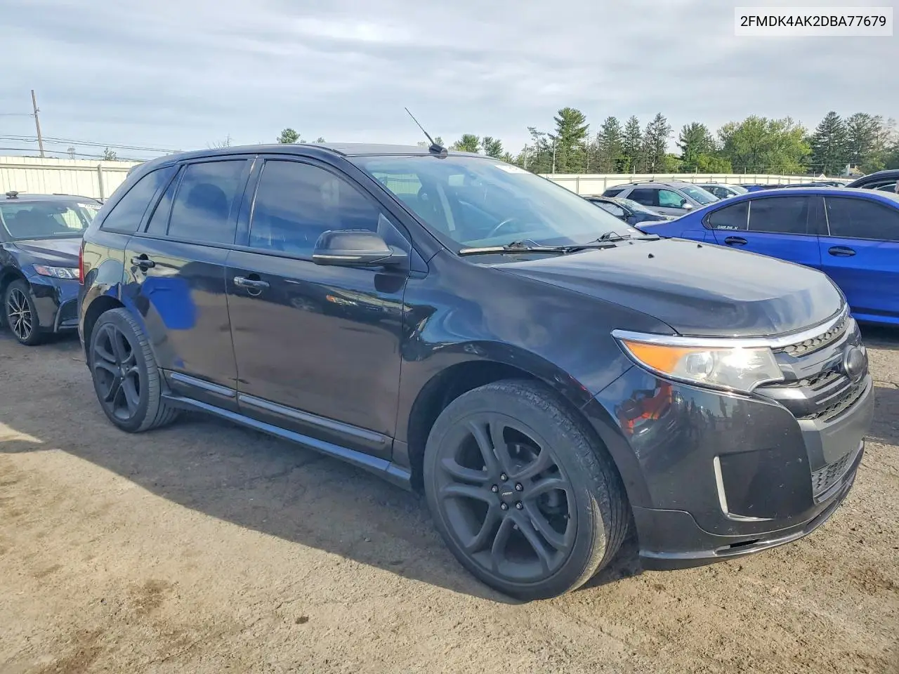 2013 FORD EDGE VIN 2FMDK4AK2DBA77679 — фото 4