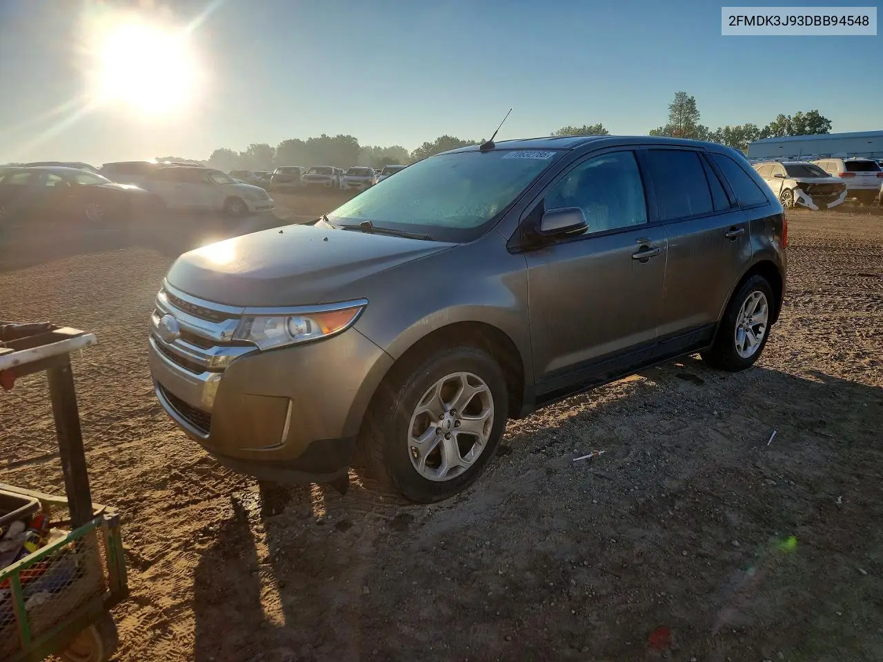 FORD EDGE 2013, VIN 2FMDK3J93DBB94548