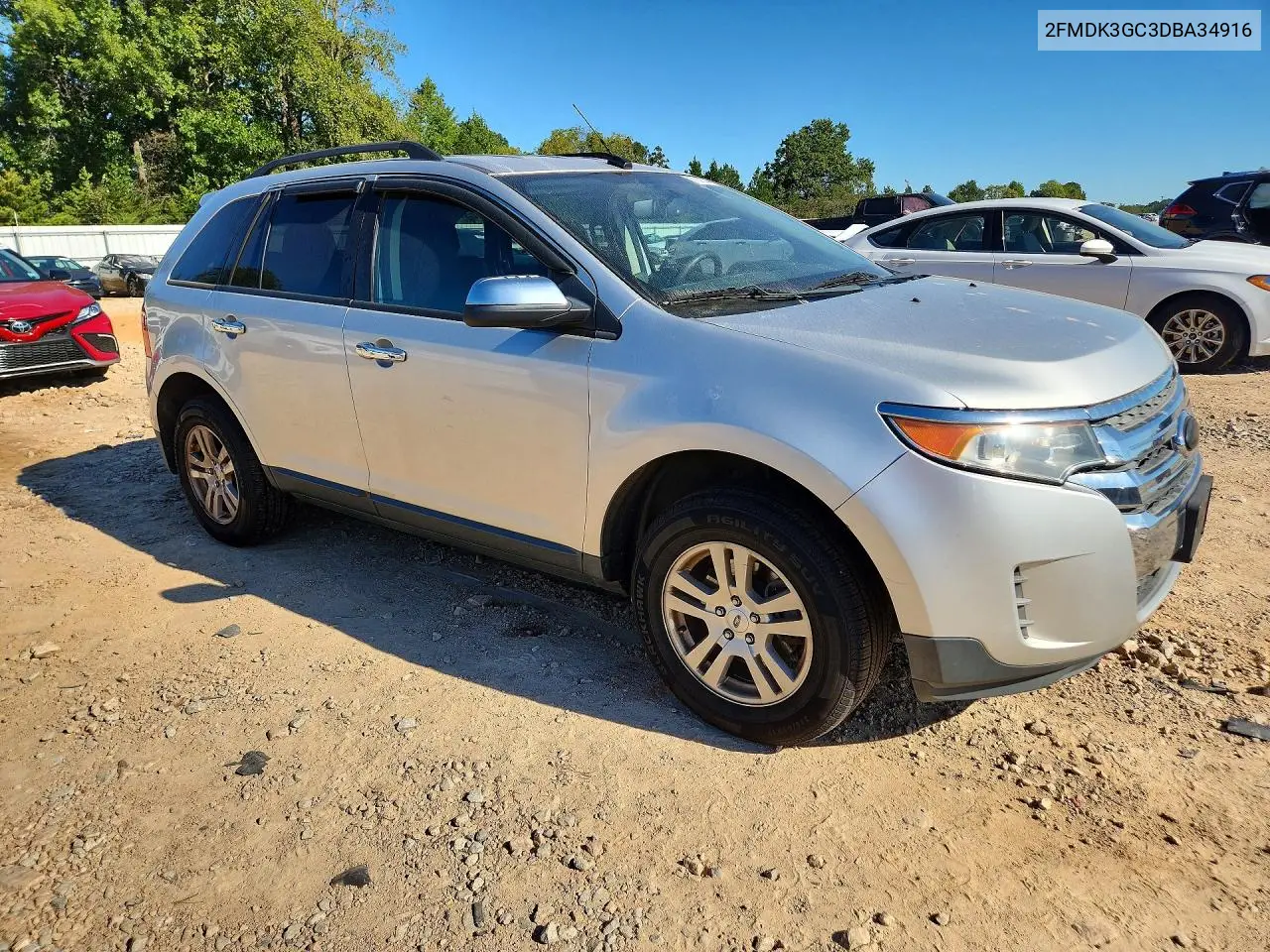 2013 FORD EDGE VIN 2FMDK3GC3DBA34916 — фото 4