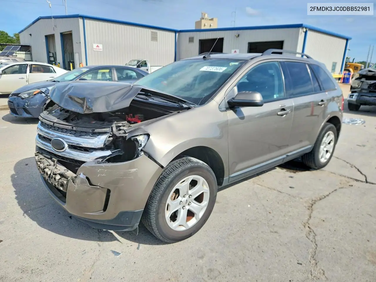FORD EDGE 2013, VIN 2FMDK3JC0DBB52981