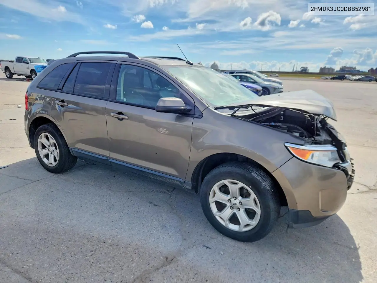 2013 FORD EDGE VIN 2FMDK3JC0DBB52981 — фото 4