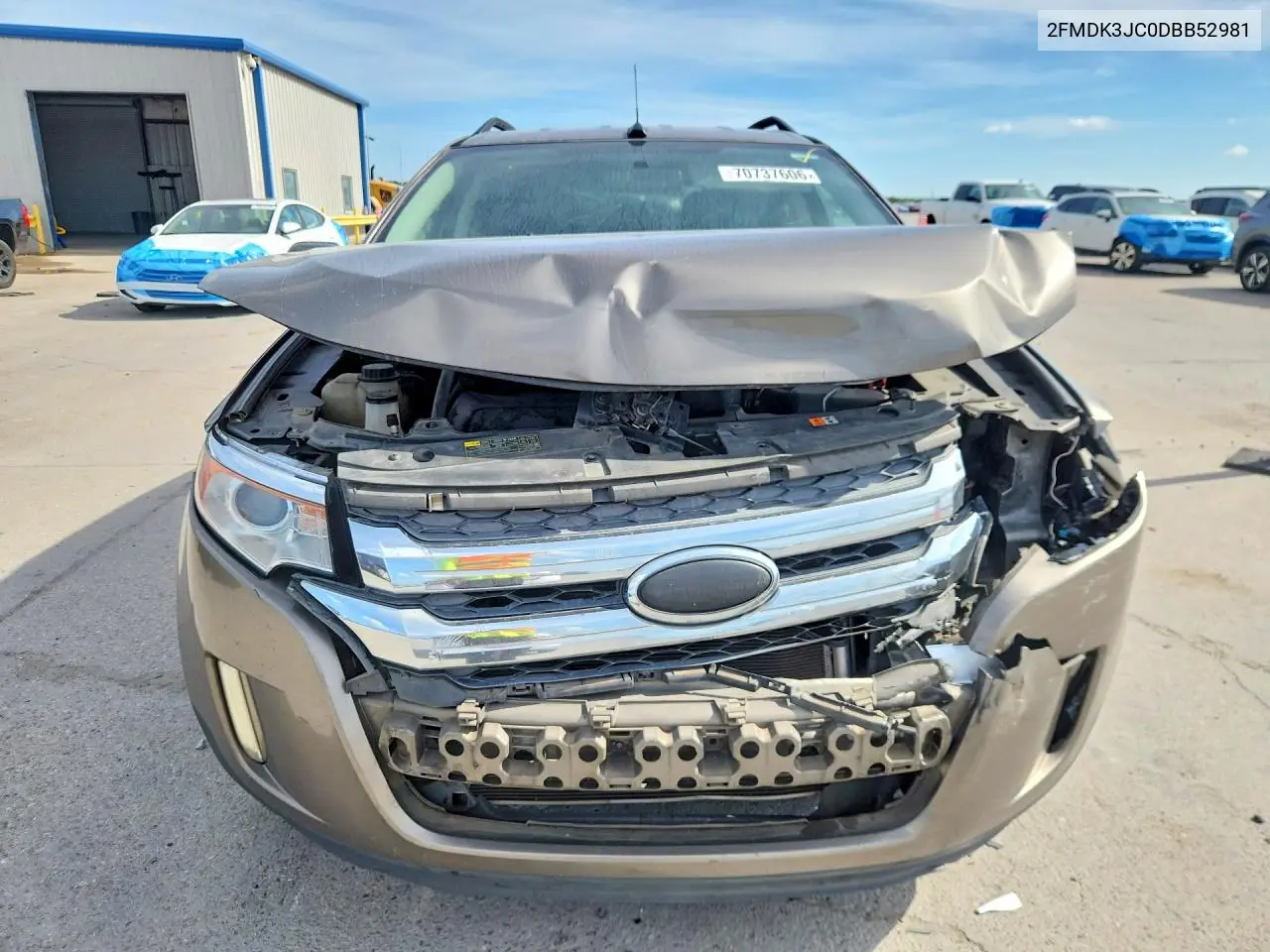 2013 FORD EDGE VIN 2FMDK3JC0DBB52981 — фото 5
