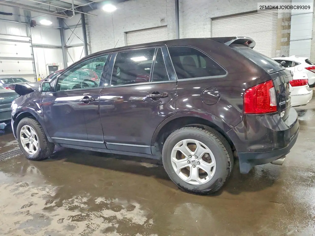 2013 FORD EDGE VIN 2FMDK4JC9DBC89309 — фото 2