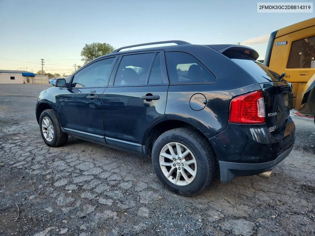 2013 FORD EDGE VIN 2FMDK3GC2DBB14319 — фото 2