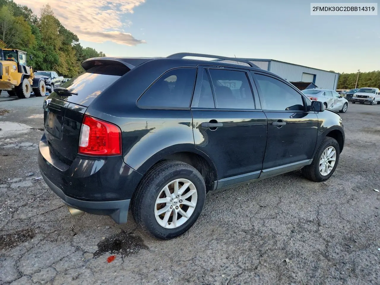 2013 FORD EDGE VIN 2FMDK3GC2DBB14319 — фото 3