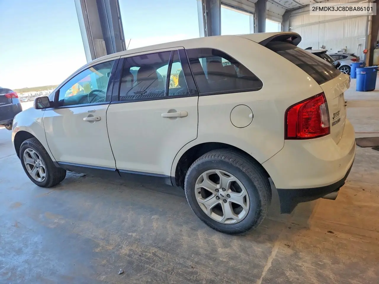 2013 FORD EDGE VIN 2FMDK3JC8DBA86101 — фото 2