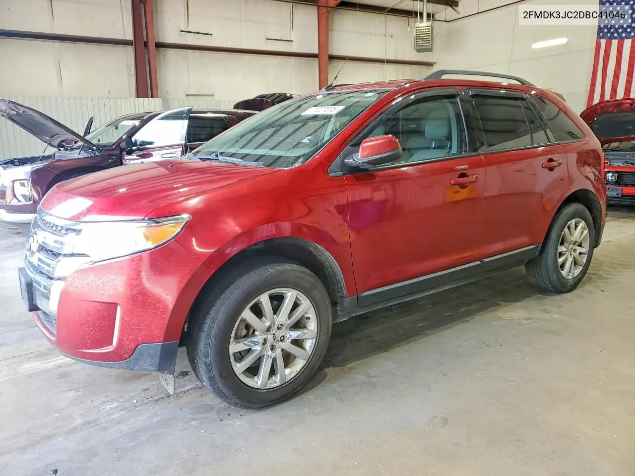 FORD EDGE 2013, VIN 2FMDK3JC2DBC41046