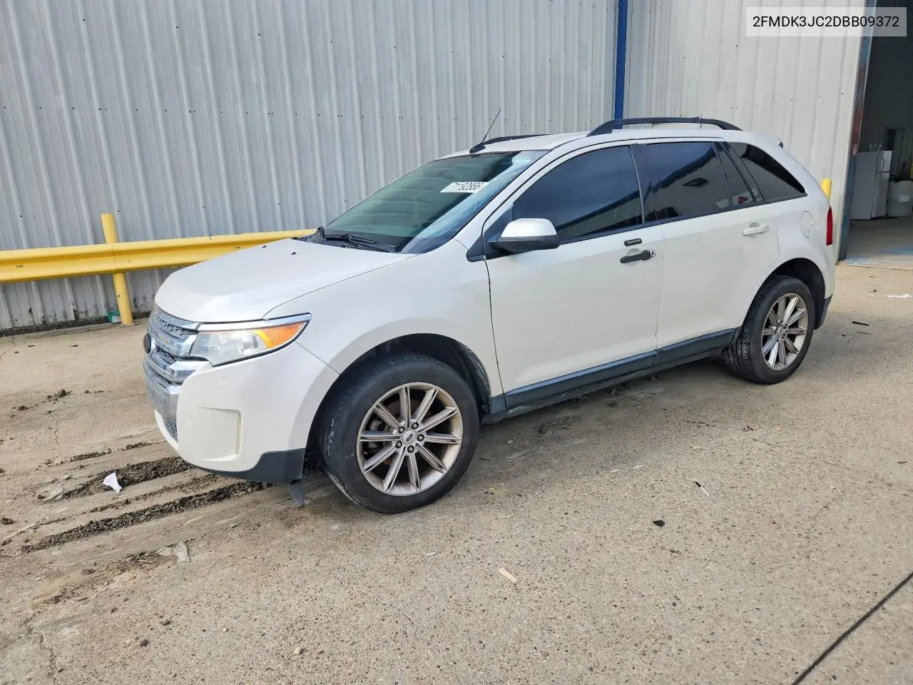 FORD EDGE 2013, VIN 2FMDK3JC2DBB09372