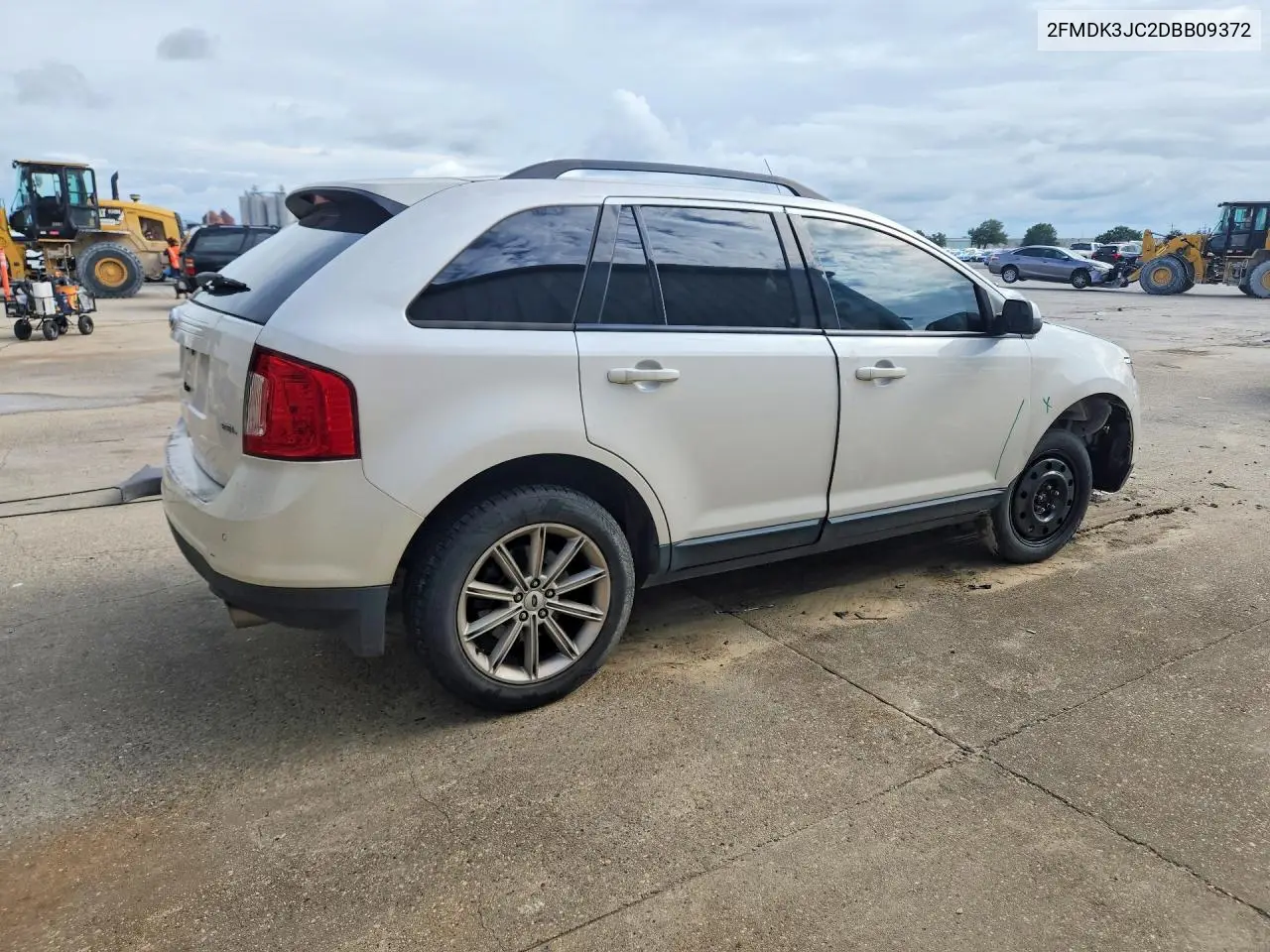 2013 FORD EDGE VIN 2FMDK3JC2DBB09372 — фото 3
