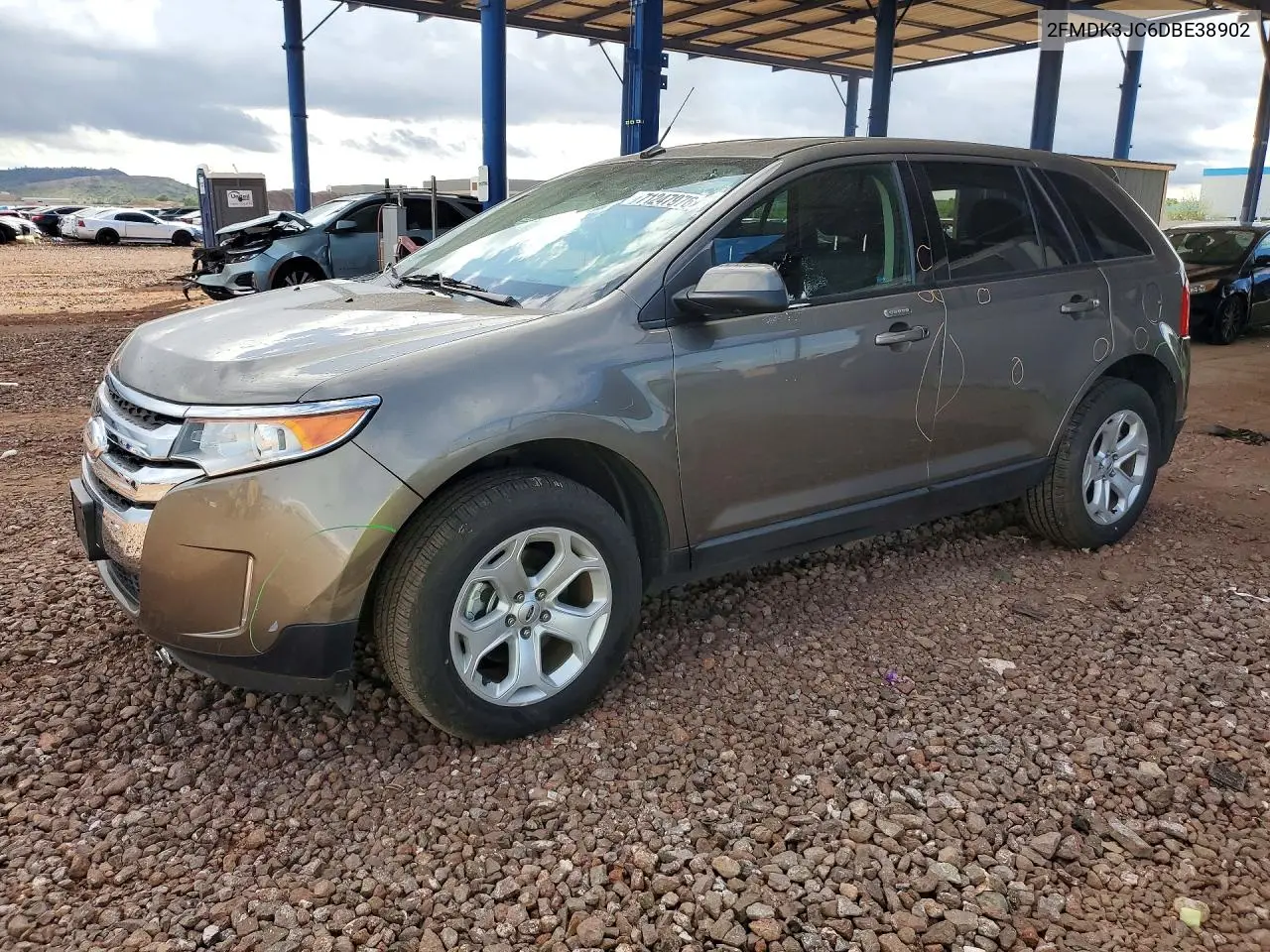 FORD EDGE 2013, VIN 2FMDK3JC6DBE38902
