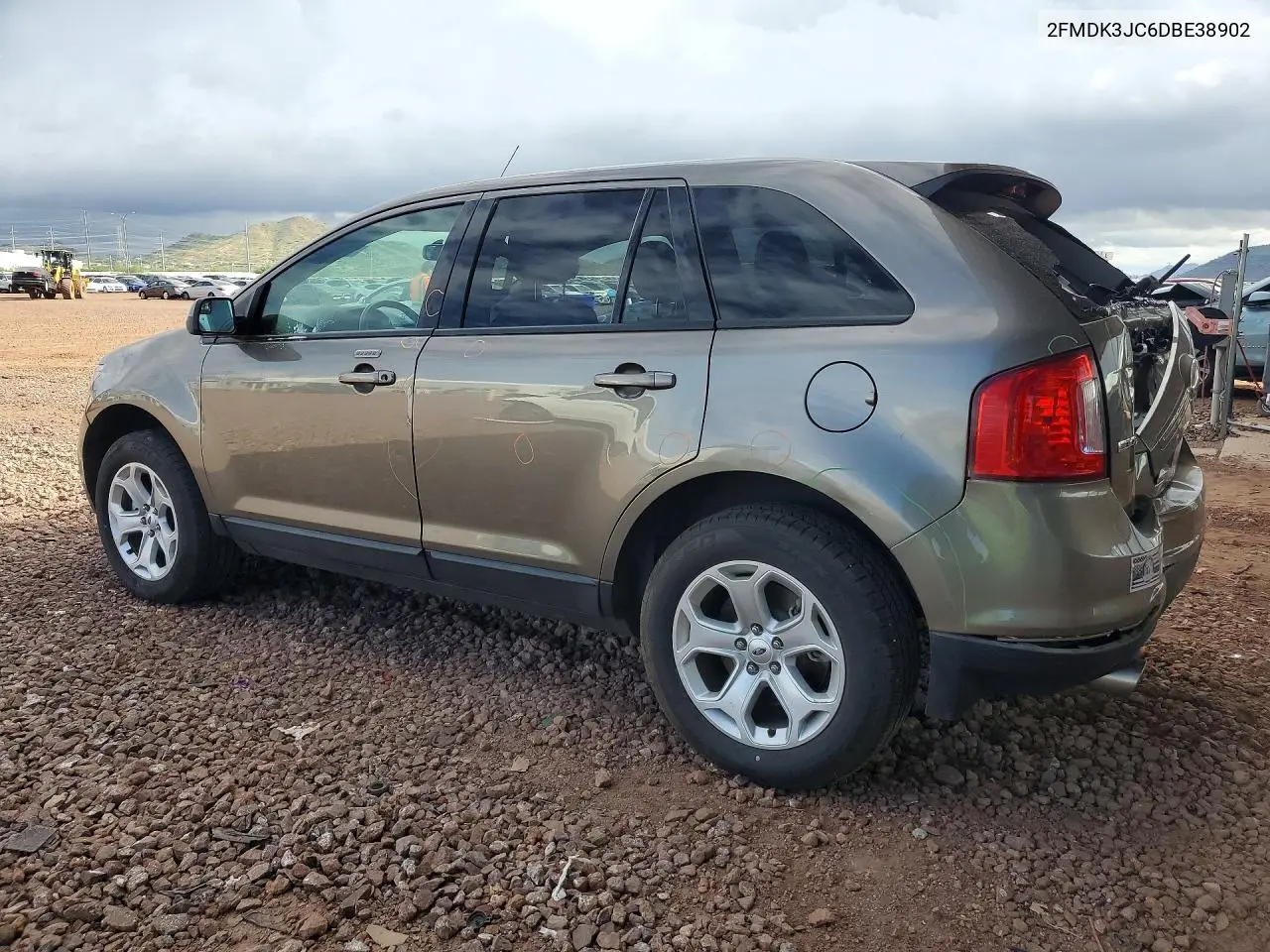2013 FORD EDGE VIN 2FMDK3JC6DBE38902 — фото 2