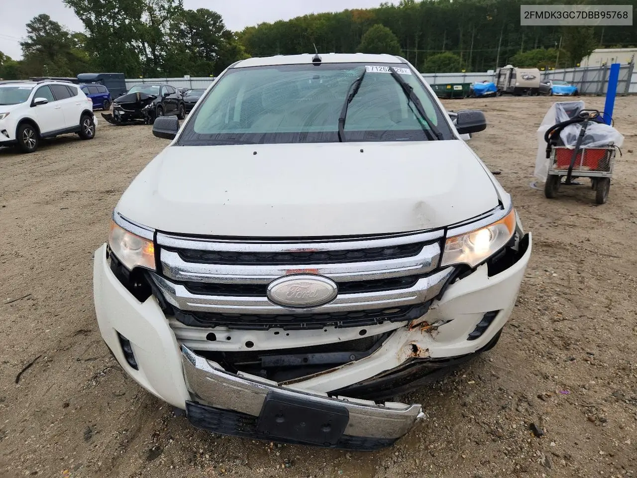 2013 FORD EDGE VIN 2FMDK3GC7DBB95768 — фото 5