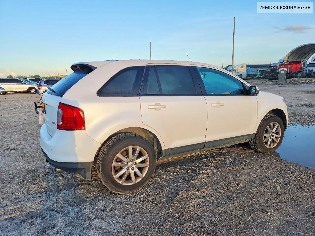 2013 FORD EDGE VIN 2FMDK3JC3DBA36738 — фото 3