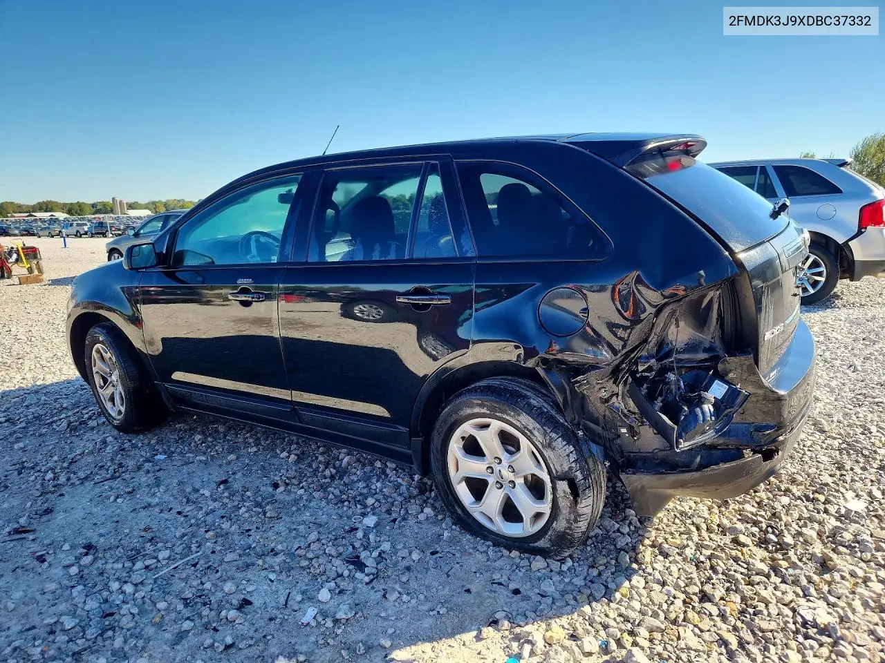 2013 FORD EDGE VIN 2FMDK3J9XDBC37332 — фото 2